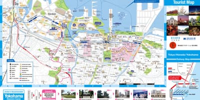 Kaart Yokohama vaatamisväärsused